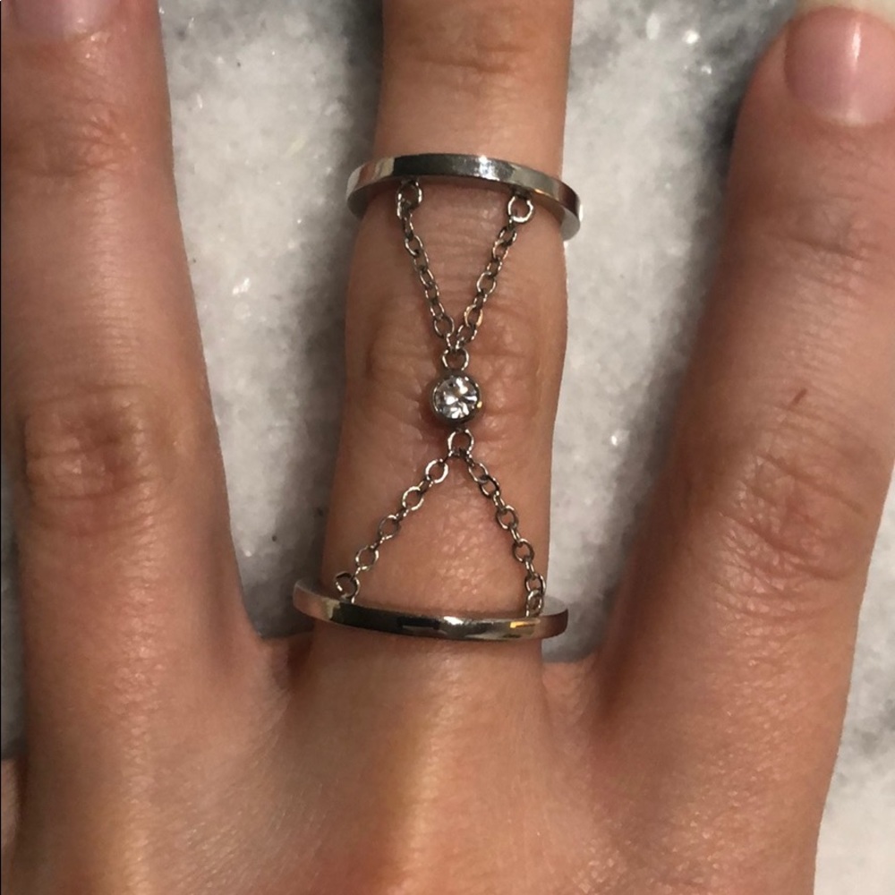 Rebecca Minkoff Crystal ring